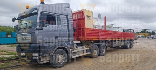 Отправка конусной дробилки HST250S1 нашим партнёрам в Якутию